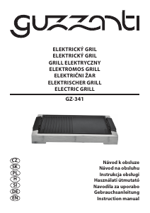 Bedienungsanleitung Guzzanti GZ 341 Tischgrill