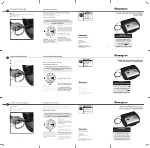 Manual SentrySafe P021E Safe