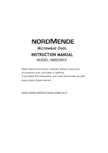 Handleiding Nordmende NM825BIX Magnetron