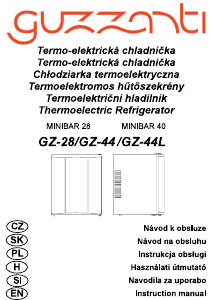 Használati útmutató Guzzanti GZ 44L Hűtőszekrény