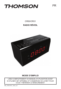 Manuale Thomson CR51 Radiosveglia