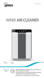 Manual Winix 5300-2 Air Purifier