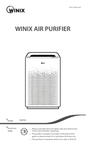 Manual Winix AM90 Air Purifier