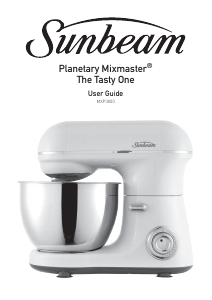 Bruksanvisning Sunbeam MXP3000BK Köksmaskin