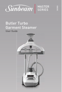 Manual Sunbeam SG3000 Garment Steamer