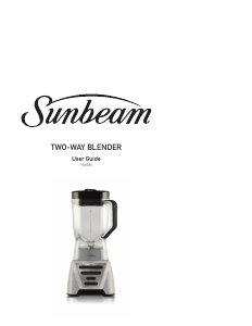 Manual Sunbeam PB8080 Blender