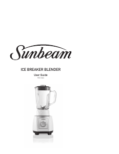 Manual Sunbeam PBT2000WH Blender