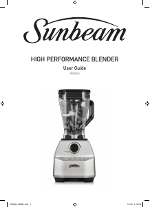 Manual Sunbeam PB9000 Blender