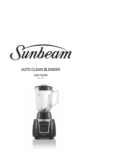 Manual Sunbeam PBT3000BK Blender