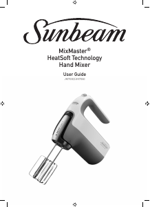 Manual Sunbeam JM7000 Hand Mixer