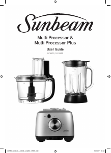 Manual Sunbeam LC5500 Food Processor