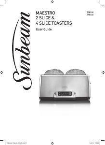 Manual Sunbeam TA6440 Toaster