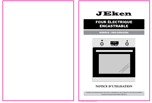 Mode d’emploi Jeken VBS-22FA4CBA Four