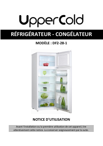Mode d’emploi Uppercold DF2-28-1 Réfrigérateur combiné