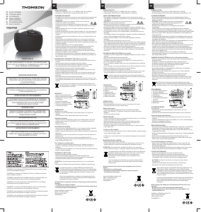 Handleiding Thomson RT222 Radio