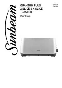 Manual Sunbeam TA2340 Toaster