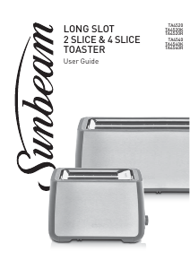 Bruksanvisning Sunbeam TA4520 Brödrost