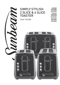 Manual Sunbeam TA6340P Toaster