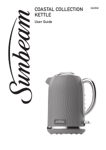 Handleiding Sunbeam KE2500BS Waterkoker