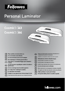 Bruksanvisning Fellowes Cosmic 2 A3 Laminator