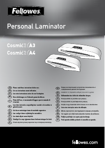 Mode d’emploi Fellowes Cosmic 2 A3 Plastifieuse