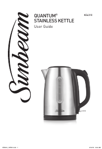 Handleiding Sunbeam KE6310 Waterkoker