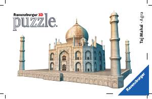 Manual Ravensburger Taj Mahal 3D Puzzle