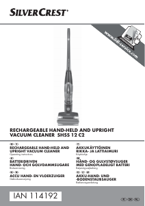 Manual SilverCrest IAN 114192 Vacuum Cleaner