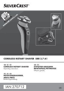 Bedienungsanleitung SilverCrest IAN 270712 Rasierer