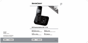 Handleiding SilverCrest SDT 1.7 A2 Draadloze telefoon