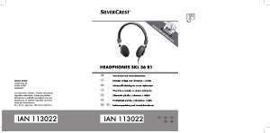 Instrukcja SilverCrest SKL 36 B1 Słuchawki