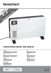 Manual SilverCrest SKD 2300 B2 Heater