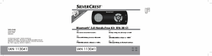 Manual SilverCrest SFA 30 C1 Car Kit