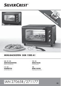 Manual SilverCrest IAN 270658 Oven