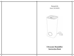 Manual SereneLife PHUMDIF8 Humidifier