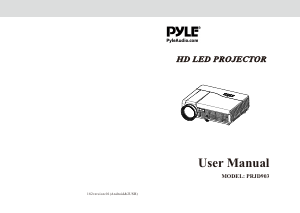 Handleiding Pyle PRJD903 Beamer