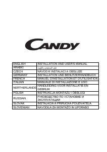 Mode d’emploi Candy CBG52SX Hotte aspirante