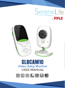 Manual SereneLife SLBCAM10 Baby Monitor