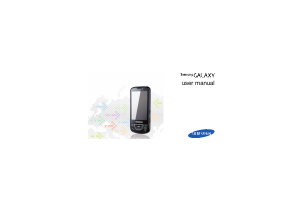 Bruksanvisning Samsung GT-I7500 Galaxy Mobiltelefon