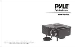 Bruksanvisning Pyle PRJG48 Projektor