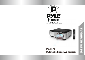Bruksanvisning Pyle PRJLE78 Projektor