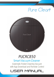 Handleiding Pure Clean PUCRC850 Stofzuiger