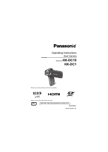 Manual Panasonic HX-DC1EB Camcorder