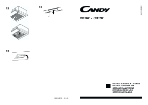 Bedienungsanleitung Candy CBT 92 X Dunstabzugshaube