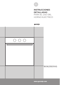 Manual de uso Gorenje BO725E10XK Horno