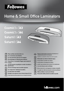 Priročnik Fellowes Saturn 2 A4 Plastifikator