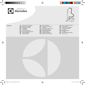 Manual de uso Electrolux UltraFlex UFPARKETTA Aspirador