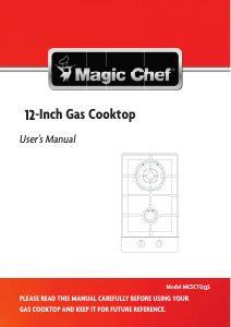 Manual Magic Chef MCSCTG12S Hob