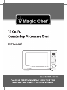 Handleiding Magic Chef HMD1110B Magnetron
