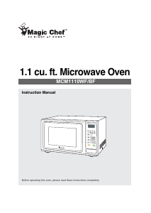 Mode d’emploi Magic Chef MCM1110BF Micro-onde
